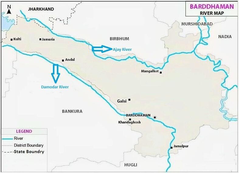 Bardhaman river map from the company profile